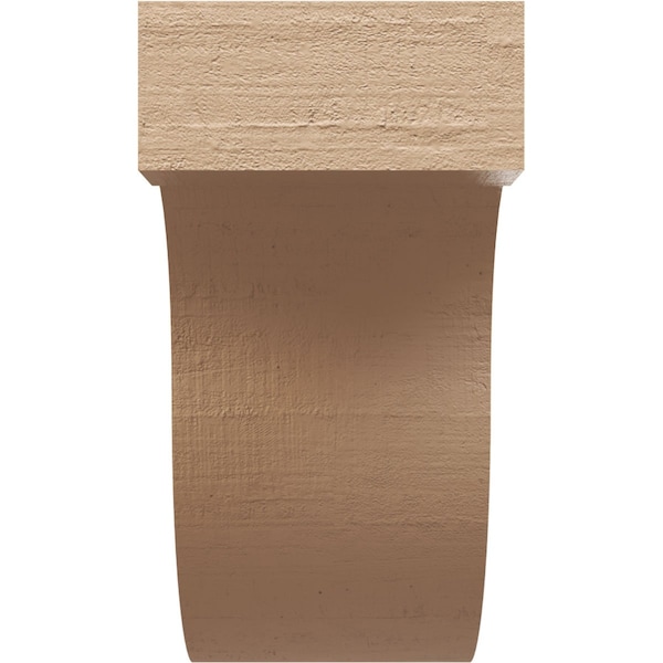 8in. W X 16in. D X 16in. H Series 1 Del Monte Rough Cedar Woodgrain TimberThane Corbel, Primed Tan